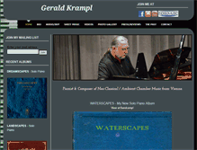 Tablet Screenshot of geraldkrampl.com